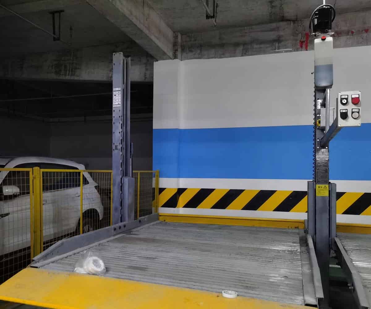 簡易升降式停車設(shè)備回收
